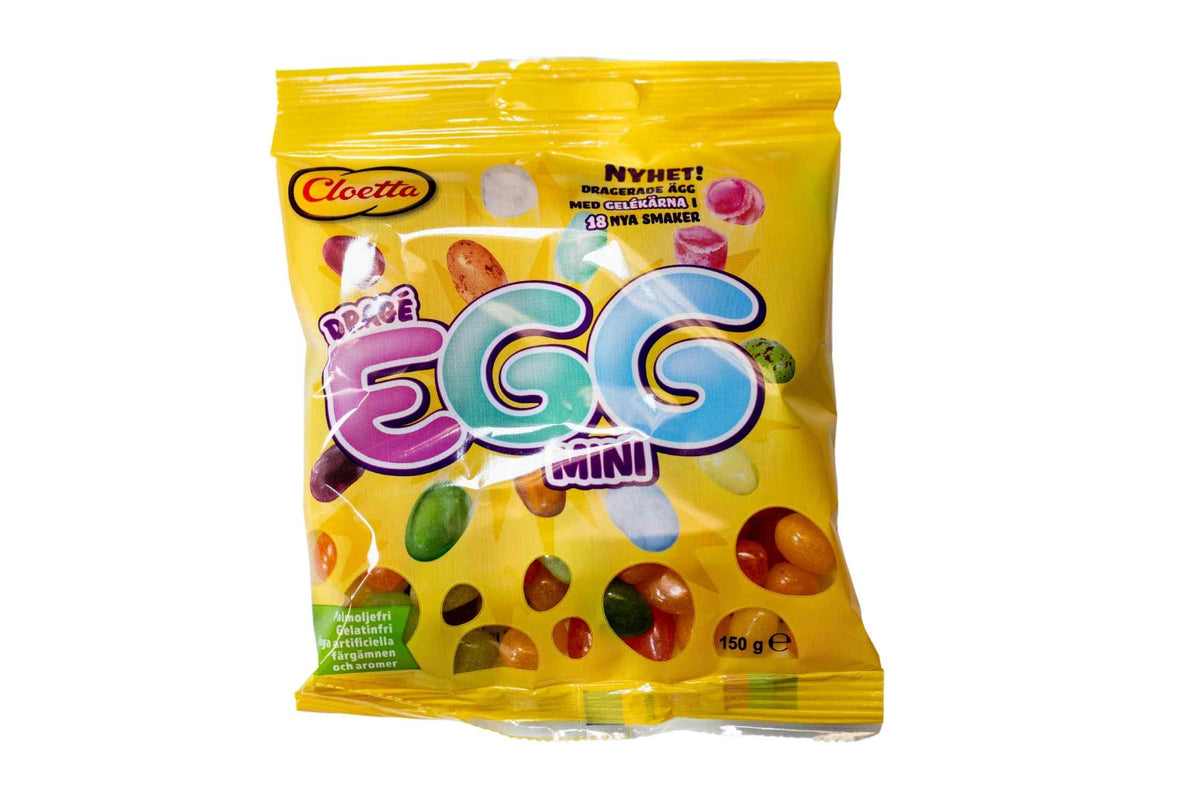 Cloetta Drage Egg Mini 150g Best By February 20 2024 Sweetish Candy A Swedish Candy Store 2015