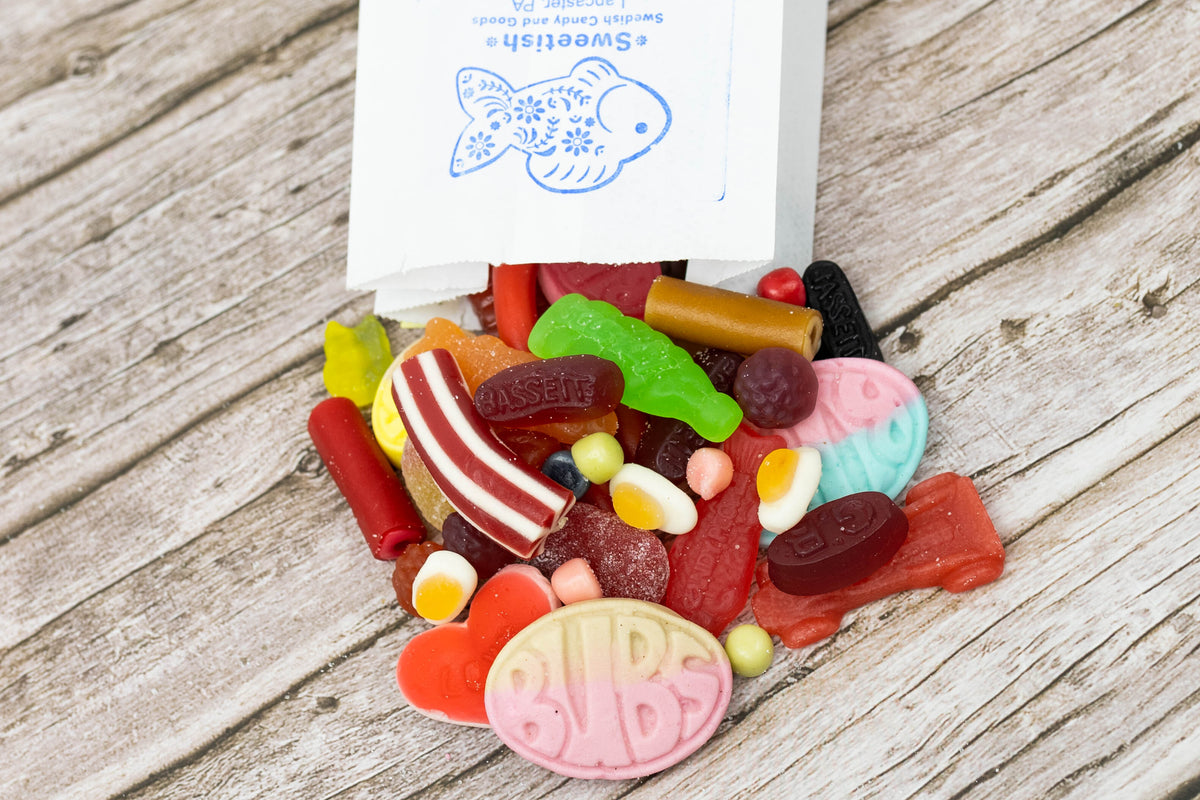 Swedish Fish Mini Regular or Assorted Bulk Sold by weight Chewy Candy You  Choose