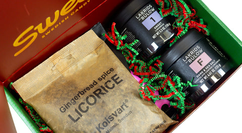 Sweetish Holiday Gift Box: Licorice Lover's Delight Edition