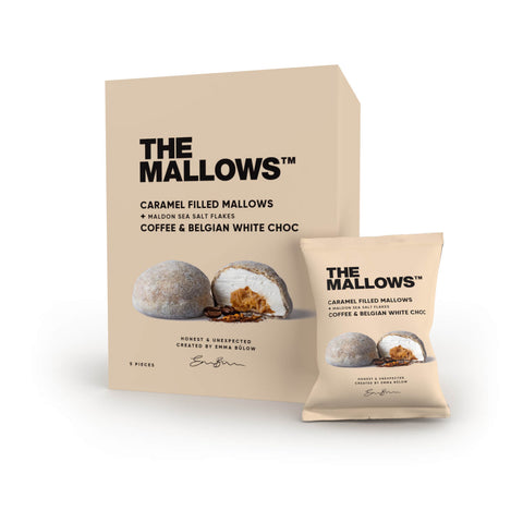 The Mallows: Coffee and White Chocolate 55g