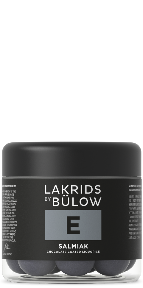 Lakrids by Bulow E - Salmiak 4.41oz