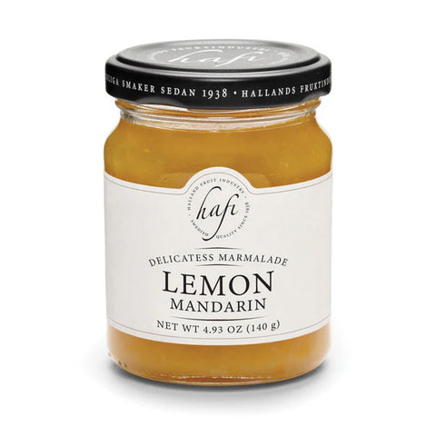 Hafi Lemon Mandarin Marmalade Jar 4.93oz, BEST BY: February 26, 2025