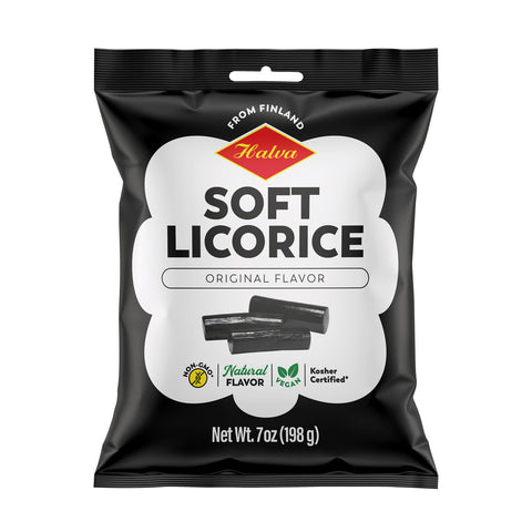 Halva Finnish Black Soft Licorice