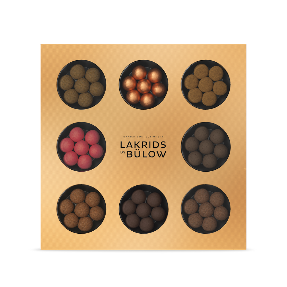 Lakrids by Bulow - Large Gold Selection Box Winter 2024