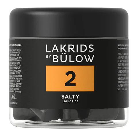 Lakrids by Bulow No. 2 Salty Licorice 5.3oz