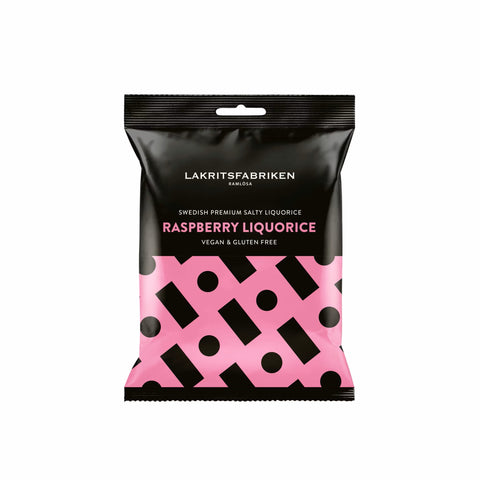 Lakritsfabriken Salty Raspberry Licorice 3.53oz