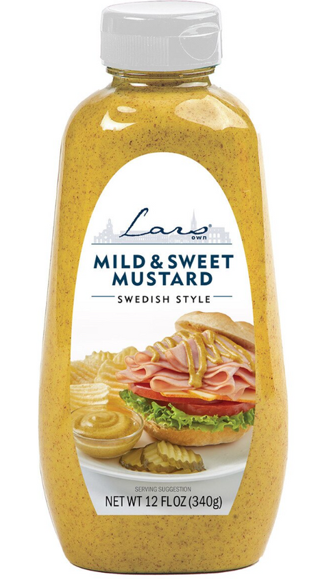 Lars Own Mild & Sweet Mustard Bottle