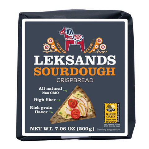 Leksands Sourdough Crispbread Triangles 7.06oz