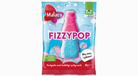 Malaco Fizzypop 85g