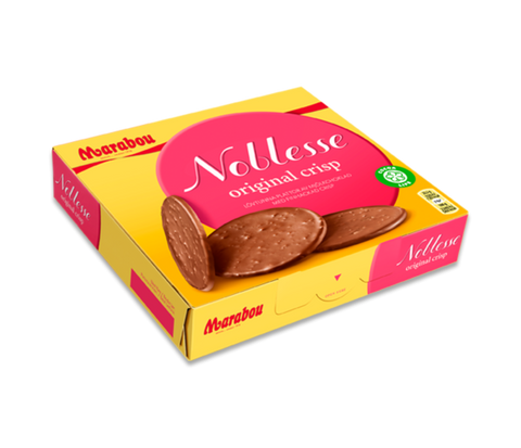 Marabou Noblesse Original Crisp 160g Box, BEST BY: March 16, 2024