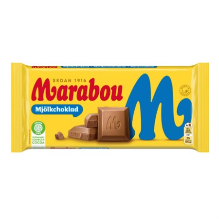 Marabou Milk Chocolate 200g Bar, BEST BY: April or May 2024