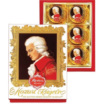 Reber Mozart Kugeln 6 Piece Portrait Box