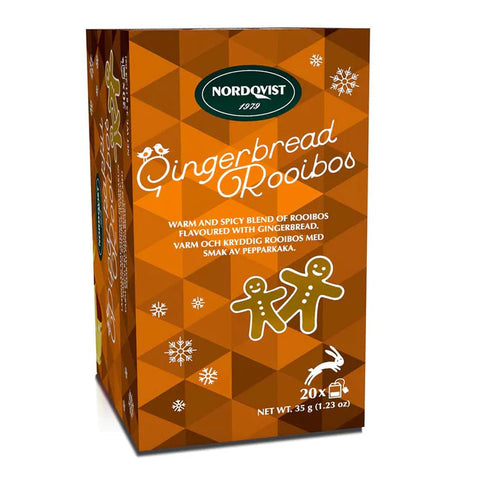 Nordqvist Gingerbread Rooibos Cinnamon Tea Bags 1.24oz