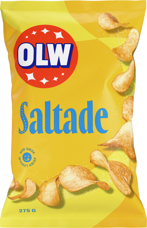 OLW Lightly Salted Potato Chips 175g, BEST BY: February 17, 2025