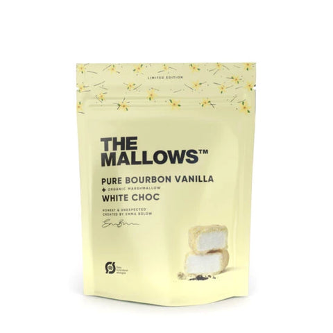 The Mallows: Pure Bourbon Vanilla 90g, BEST BY: March 24, 2025