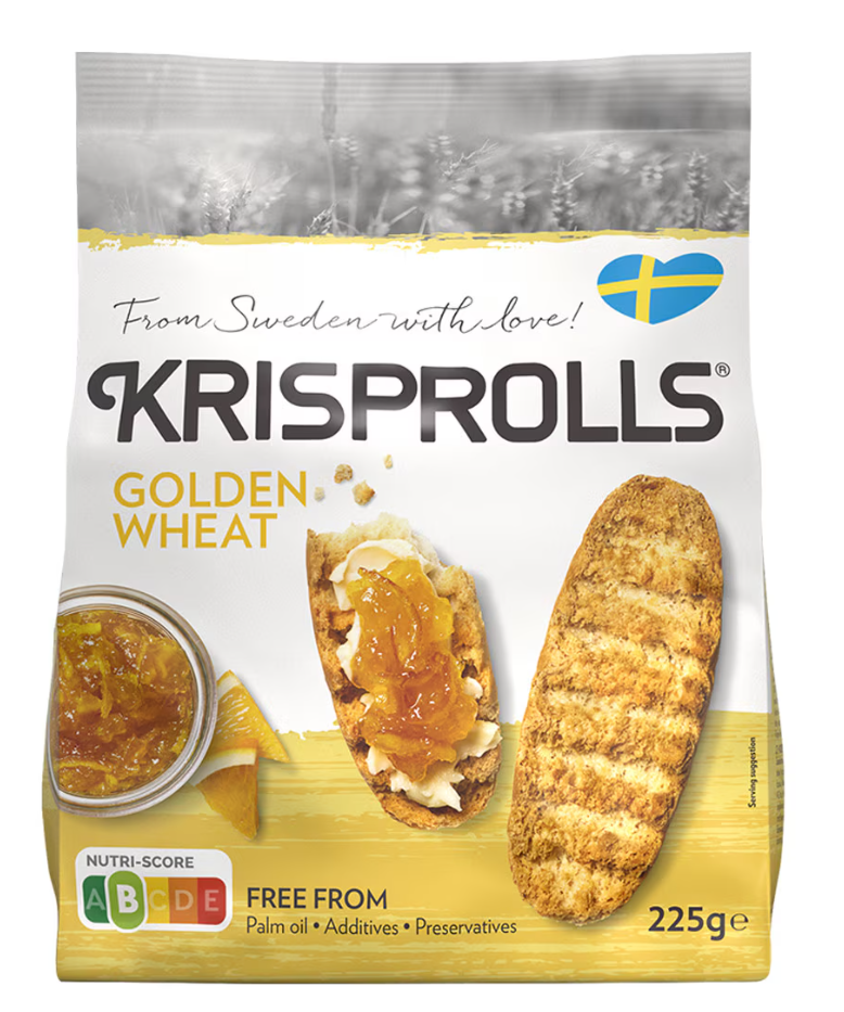 Krisprolls Golden Wheat