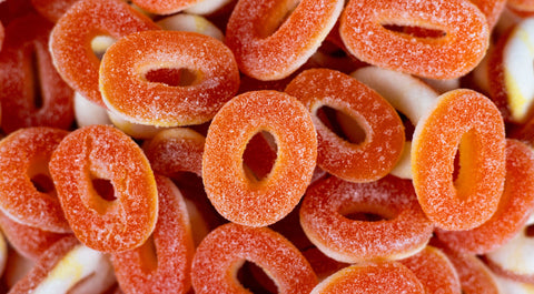 Jellioo Jelly Sour Peach Rings