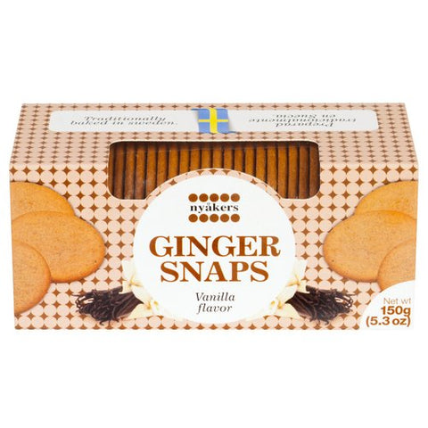 Nyakers Vanilla Gingersnaps Window Box 5.3oz