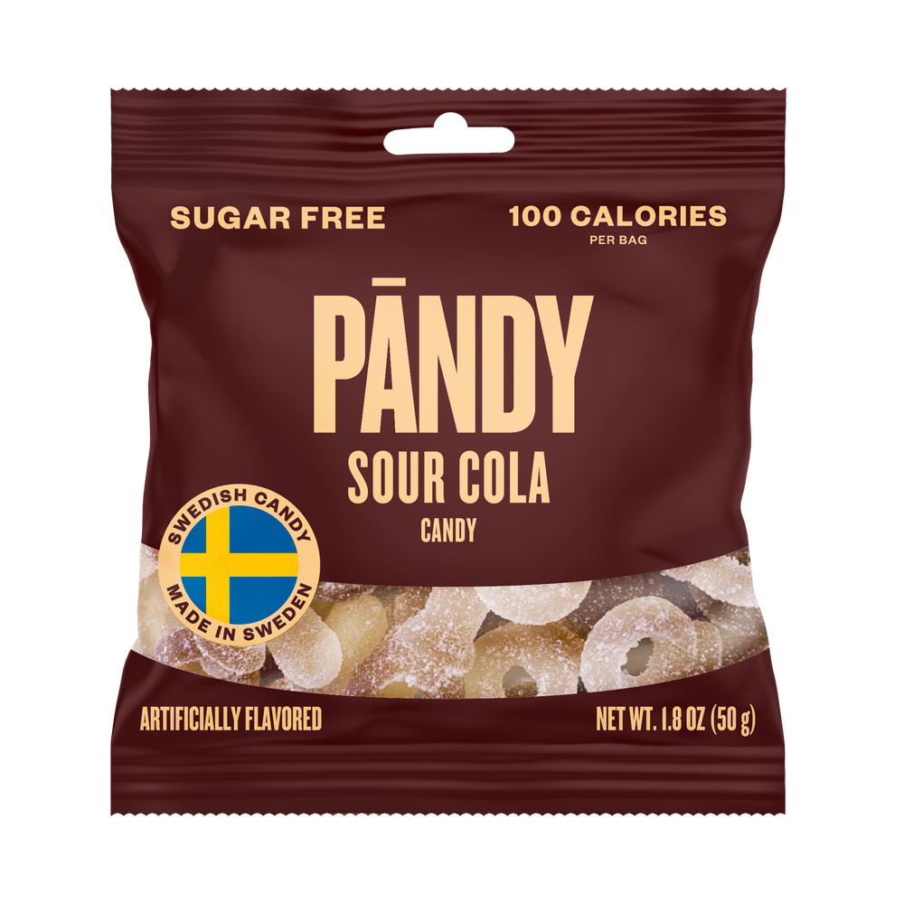 PANDY Sugar Free Sour Cola Dummies 1.8oz Bag