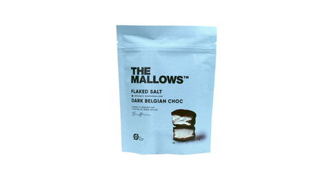 The Mallows: Flaked Salt and Dark Belgian Chocolate 90g