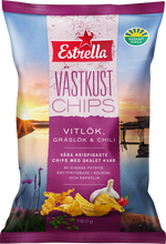 Estrella West Coast Chips Garlic, Chives & Chili 180g