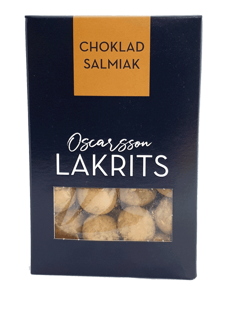 Lakritsbolaget Oscarsson Licorice, Chocolate, and Salmiak 150g, BEST BY: December 1, 2024