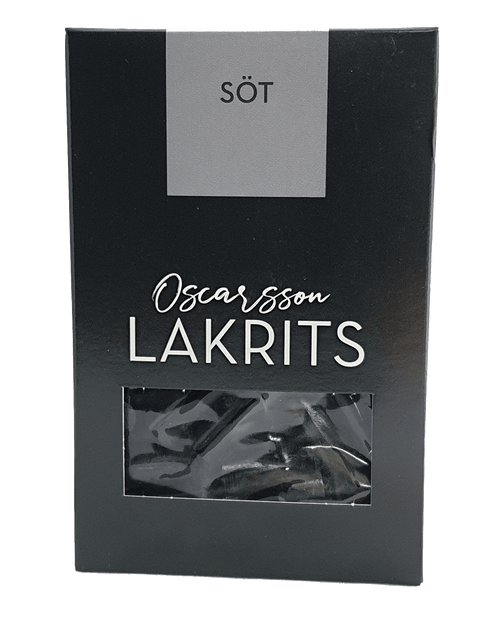 Lakritsbolaget Oscarsson Classic Swedish Soft Licorice 170g, BEST BY: December 2024