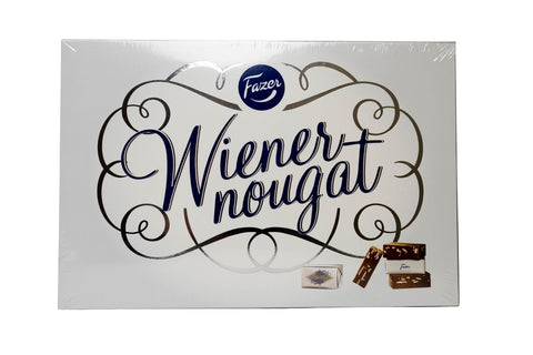 Fazer Wienernougat 210g Box, BEST BY: February 26, 2024