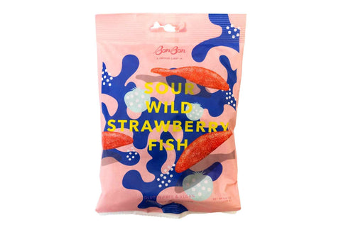 BonBon's Sour Wild Strawberry Fish