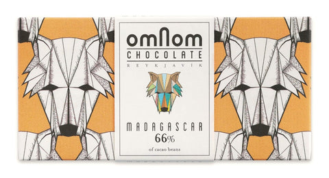 Omnom Chocolate Madagascar 66% 60g, BEST BY: January 11, 2024