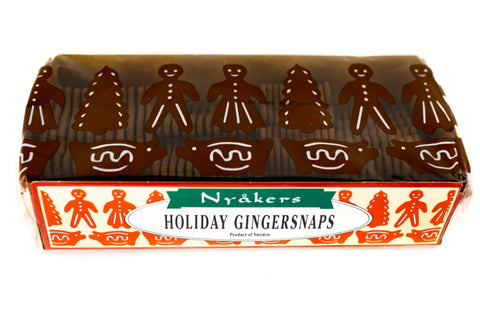 Nyakers Original Gingersnaps Holiday Shapes 13.05oz