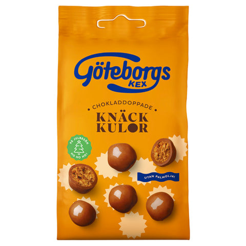 Göteborgs Kex Knäckkulor 120g, BEST BY: June 25, 2024