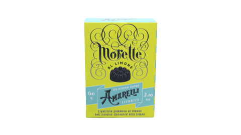 Amarelli: Morette Lemon, BEST BY: April 29, 2025