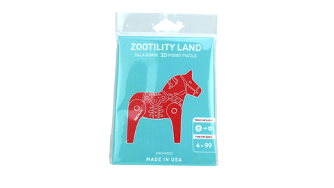 Sweetish Dala Horse 3D Puzzle