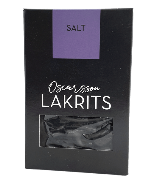 Lakritsbolaget Oscarsson Classic Swedish Salty Licorice 150g, BEST BY: March 2025