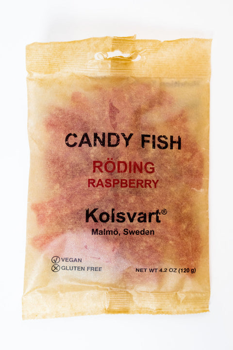 Kolsvart Candy Fish Sweet Raspberry