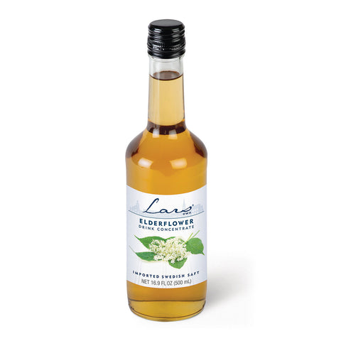 Lars Own® Elderflower Drink Concentrate (Saft) Bottle- OVERSTOCK DEAL, BEST BY: October 20, 2023