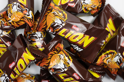 Lion Mini Bars, BEST BY: March 2023