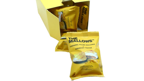 The Mallows: Caramel and Crunchy Toffee 55g