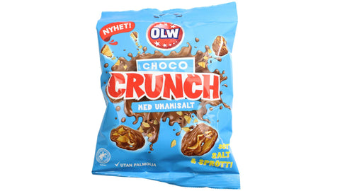 OLW Choco Crunch 90g, BEST BY: April 27, 2025