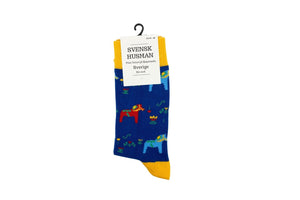 Dala Horse Socks