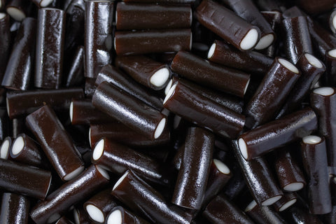 Peppermint-Filled Licorice