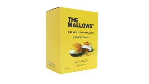 The Mallows: Caramel and Crunchy Toffee 55g